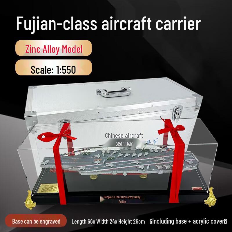 Zhongting Fujian Aircraft Carrier Model