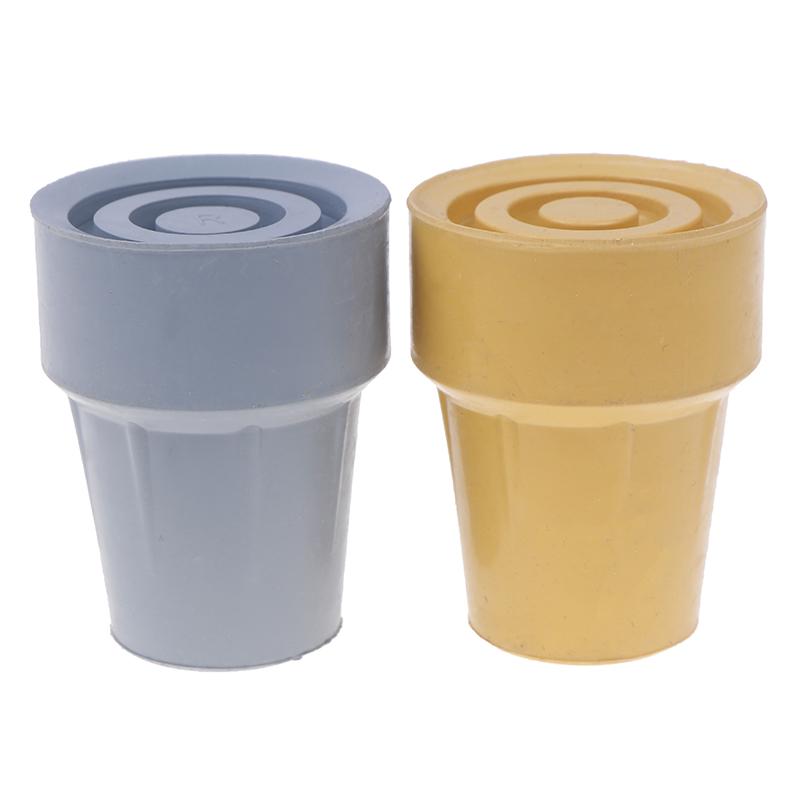 1/2Pcs 22Mm Cane Tip End Cane Pad Prevent Slip Shock Absorbing Heavy Duty Replacement Rubber Crutch Tips Rubber Cane Accessories