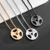 Accessoires de Sport Fitness Haltères Tendance pour Hommes Accessoires Hip-hop pour Hommes Collier Pendentif