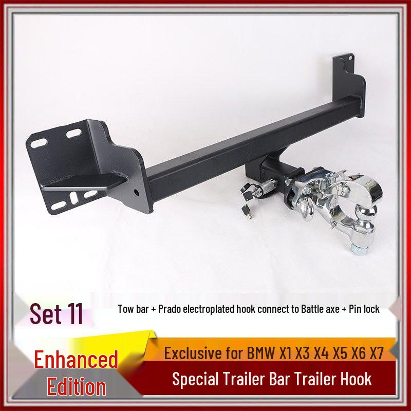 Detachable Rear Towing Hook for BMW X5/X1/X2/X3/X4/X6/X7 Trailer Bars