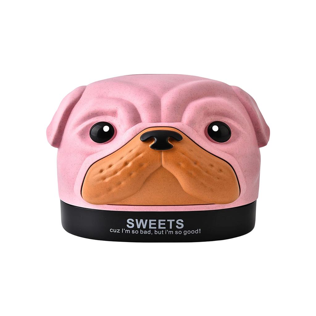 Creative Tissue Box Cover, Exquisite Realistic Cute Dog Appearance Tissue Dispenser Box Holder For Dresser Bathroom, Home