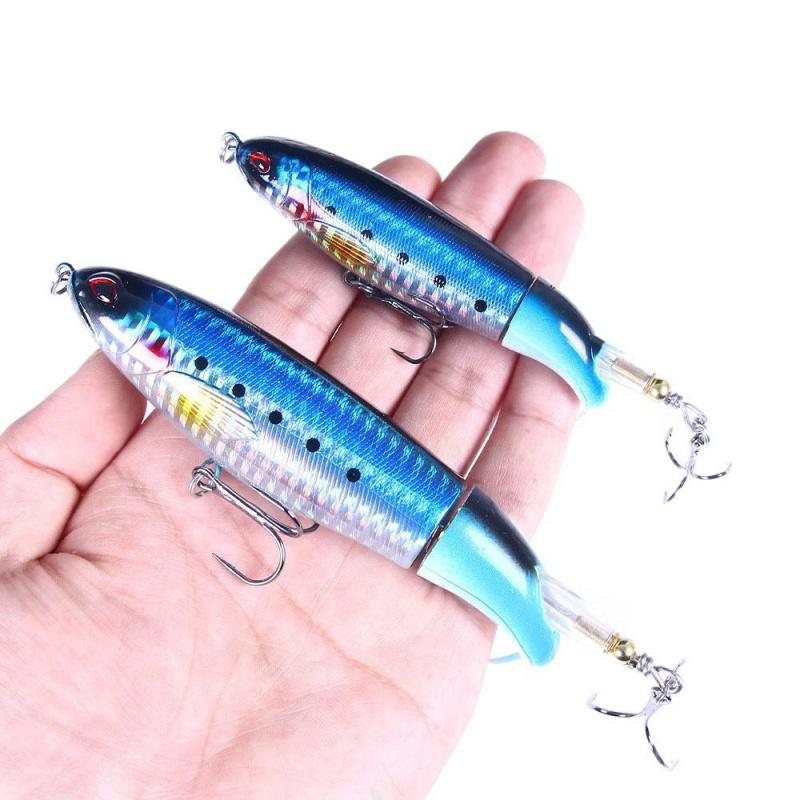 Propeller Floating Pencil Lure13-36Water Surface Dragging Lure Simulation Hard Bait Bass and Mandarin Fish Special Lure