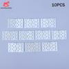 10Pcs Aileron Hinges For Rc Model Plane Wings Nylon Pinned Hinges For Rc Model Plane Wings /Tails Plastic Pinned Hinges