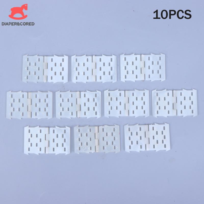 10Pcs Aileron Hinges For Rc Model Plane Wings Nylon Pinned Hinges For Rc Model Plane Wings /Tails Plastic Pinned Hinges