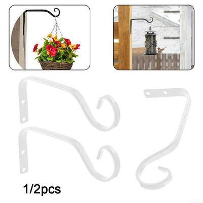 Não enferruja o gancho para vaso de flores resistente 185 * 84 mm / 7,3 * 3,3 polegadas