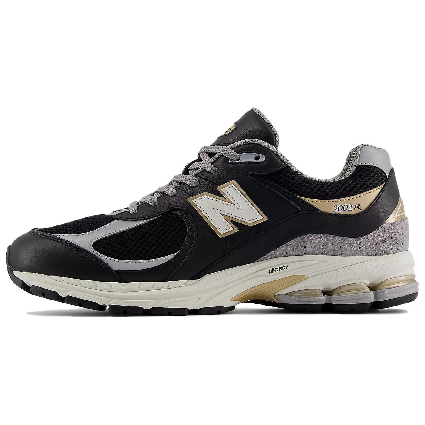 

New Balance 2002R Black Sea Salt Gold Metallic Unisex Sneakers M2002RPO 43
