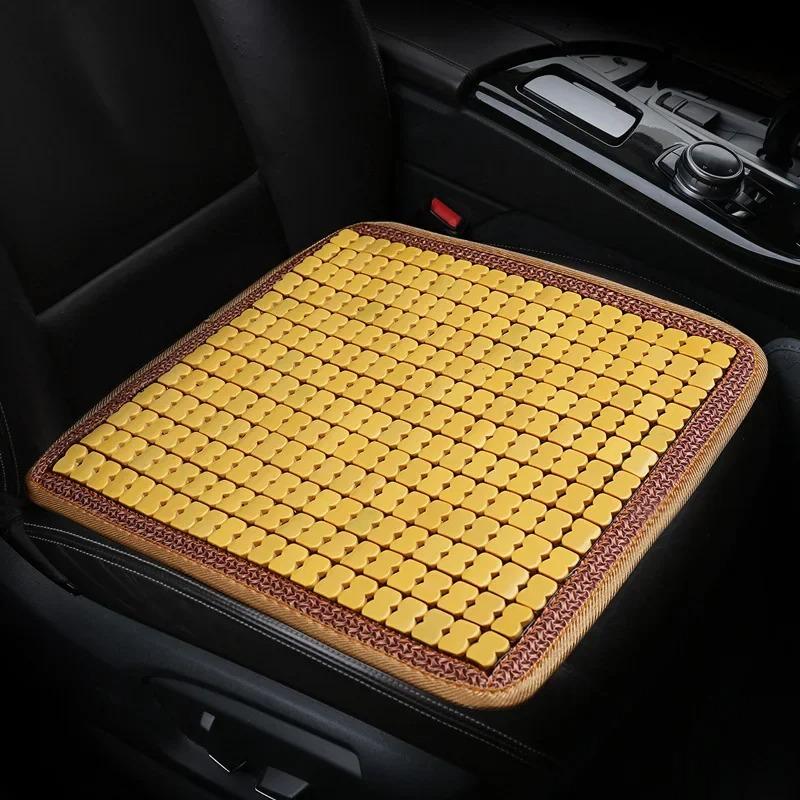 Car Seat Cushion Bamboo Cushion Summer Bamboo Slice Cool Single Piece Summer Car Four Seasons Mat Seatcushion Universal