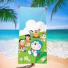 Cute Cartoon Character Printed Microfiber Beach Towel Quick Dry Soft Bath Towel For Kids Swimming