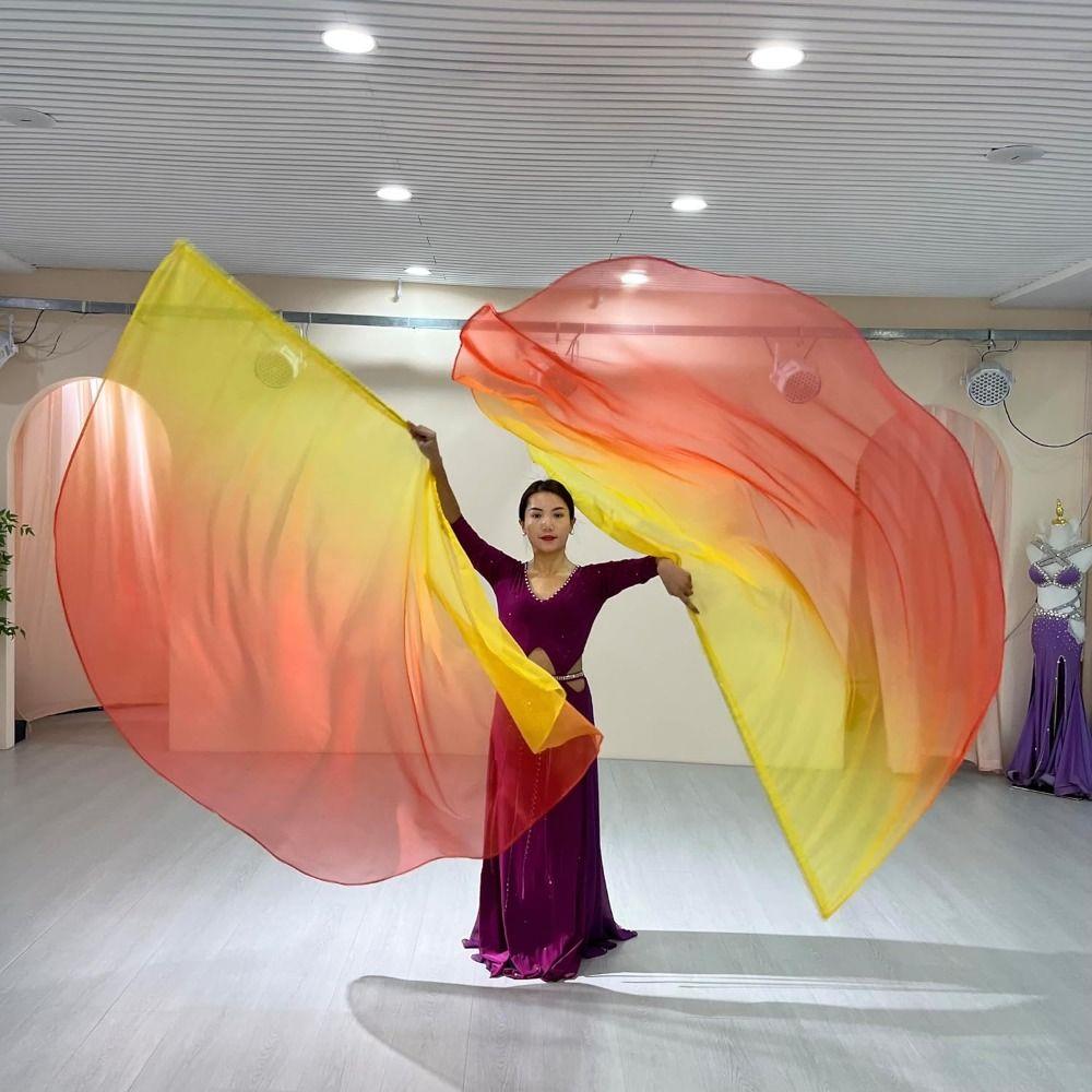 Scalable Rods Belly Dance Accessories Props Multicolor Colorful Scarves Flag New Dance Props