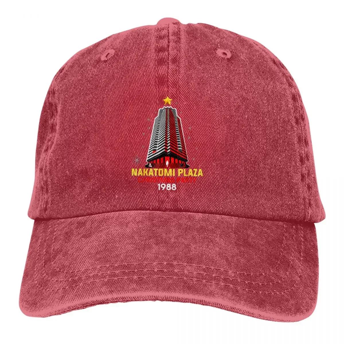 

Мужская бейсболка Nakatomi Plaza Trucker Snapback, ковбойские кепки, шляпа для папы, вечеринка в стиле фильма «Крепкий орешек» 1988 года, шляпы для гольфа с Брюсом Уиллисом Adjustable