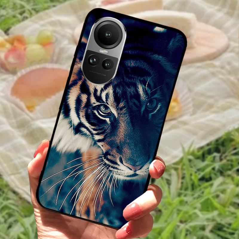 Para OPPO Reno 10 5G Reno 10 Pro 5G Capa de Celular Cool Fashion Capa de Celular Macia de Silicone Carcaças Para-choque Para Reno10 Reno10 Pro 5G Funda