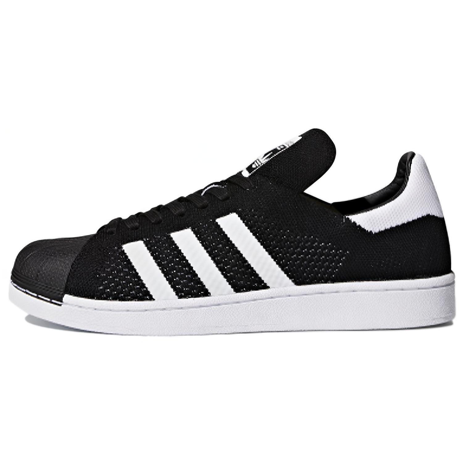 adidas originals Superstar Primeknit Black White Men s BY8706 EU 41⅓