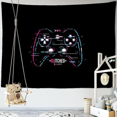 Game Console Pattern Tapestry Hippie Tapiz Art Background Cloth Bohemian Style Wall Hanging Room Decor