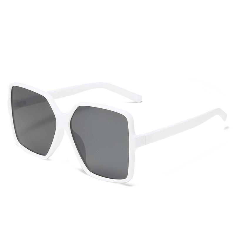 Mode-Sonnenbrille mit großem Rahmen für Herren und Damen, Vintage-Design, quadratische Brille, Outdoor-Zubehör, blendfreie UV400-Sonnenbrille