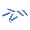 6pcs Stainless Steel Muffler Exhaust Pipe Spring Hooks for Motorcycle Scooter ATV Blue