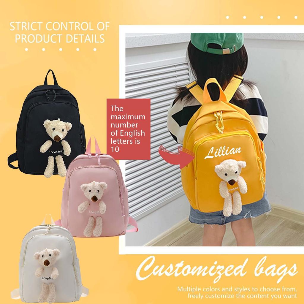 Personalized Boys And Girls Backpacks, Travel Backpacks, Embroidered Name Tags, Unique Keepsake Gifts, Kids Backpacks