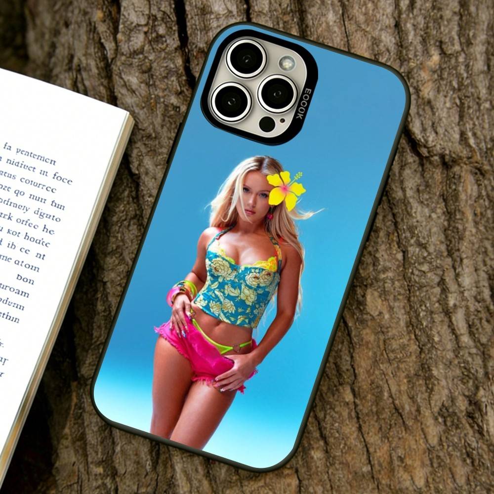 

Singer Zara Larsson Phone Case For iPhone 17,16,15,14,13,12,11 Plus,Pro Max,XS,Colorful Silver Black Cover iPhone13
