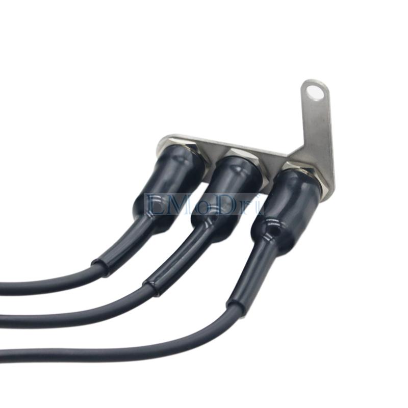 Motorcycle Switch Handlebar Adjustable Mount Waterproof Switches ON-OFF Push 3 Buttons For Headlight Horn Turn Signle with