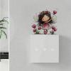 Cartoon Fruit Flower Fairy Switch Wall Sticker Creative Socket Decor for Kids Room Bedroom Living Room Home Decor