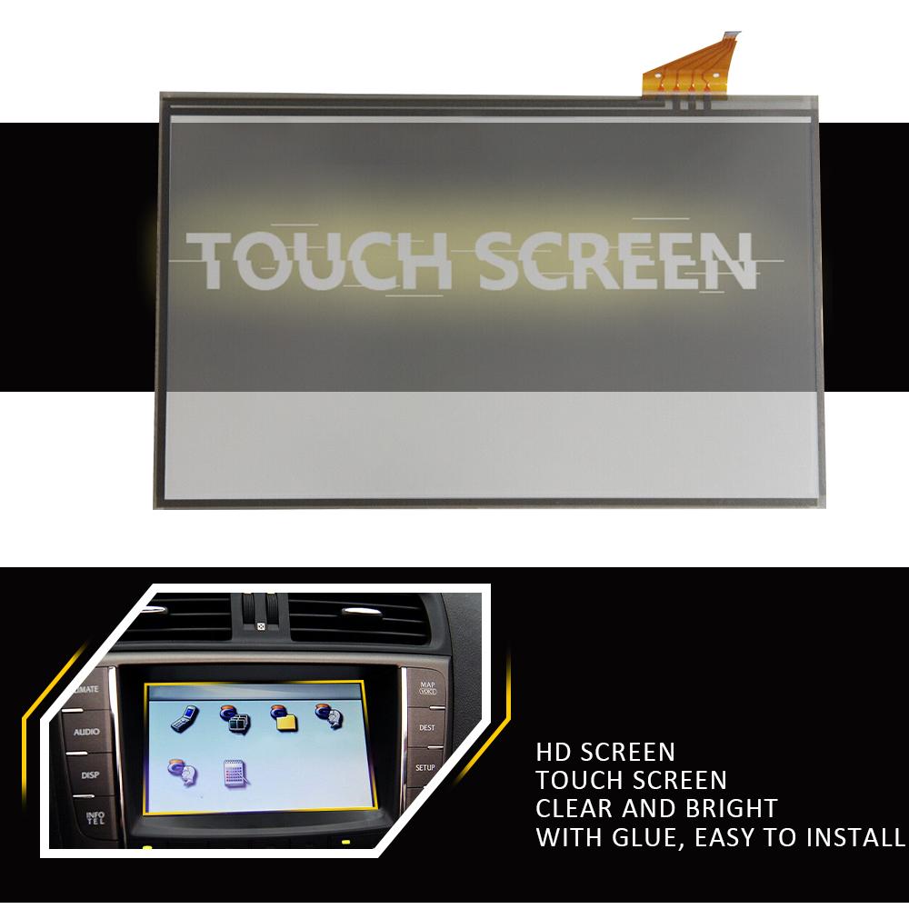 Touch Screen Digitizer Car Radio DVD Player GPS Navigation For Toyota Prius Lexus RX300 RX330 RX350 RX400h GS300 GS350 GS430
