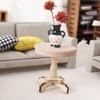 1:12 Dollhouse Miniature Coffee Table Small Round Table Original Wood Table Furniture Home Model Decor Toy Doll House Accessorie