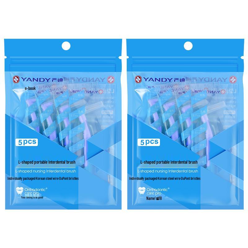 Yandy L-Shaped Interdental Brushes