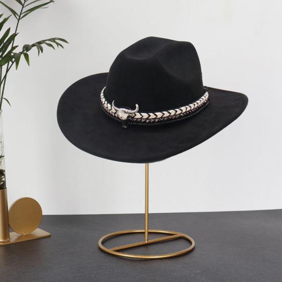 Cowboy Hat for Women And Men Shapeable Brim Western Cowgirl
