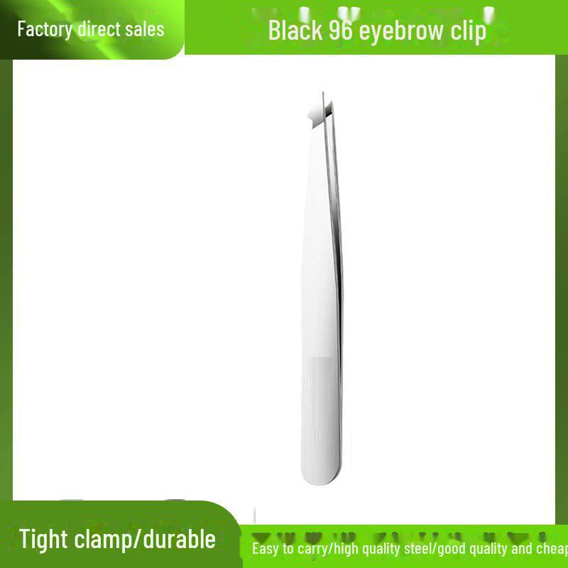 Pince à épiler de précision 96 pièces pour sourcils, barbe, cils et épilation - Outil unisexe
