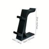 Dual Game Controller And Headset Stand With Anti Slip Base Holds 2 Controllers 1 Headphone For Gamers Desktop Gaming Setup