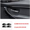 Carbon Fiber Pattern Car Stickers Gear Shift Panel Cover Interior Trim For BMW F30 F31 F32 F36 3 4 Series 2013-2019 LHD