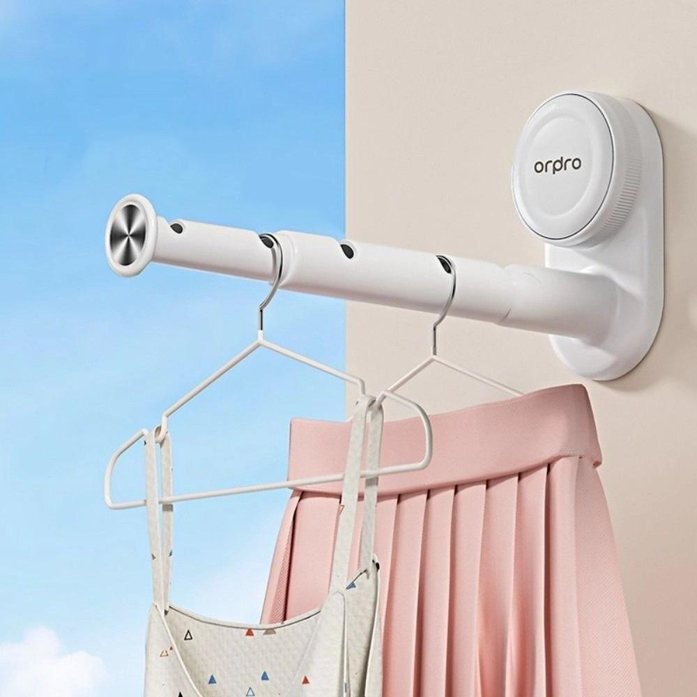 Adjustable Length Clothes Hanger Organizer Balcony Hanging Rack  for Travel
