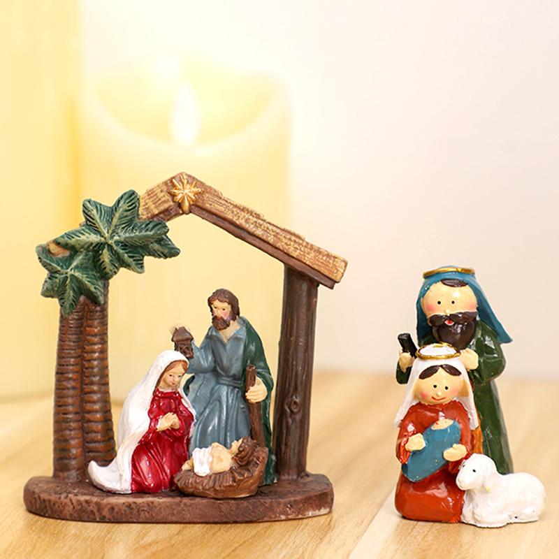 Resin Statue Religious Figurine Decoration Catholic For Religious Celebration