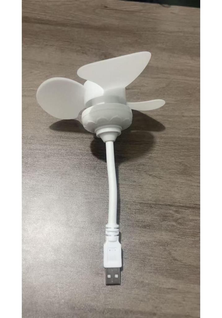 2026 USB Powered Small Car Fan & Power Bank with 360° Adjustability, Office Portable Fan