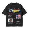 T-shirt Imprimé Graphique Anime RX Gundam Hommes et Femmes T-shirt Lavé Haute Qualité Coton Vintage Harajuku Haut