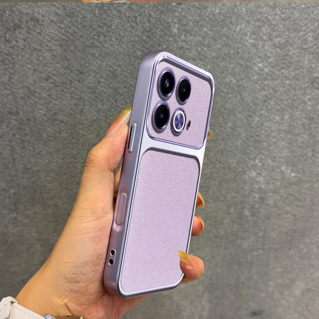 Luxury Faux Leather Case for infinix NOTE 40s,40 4G Shockproof Big Window