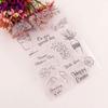 Vase Transparent Clear Stamp For DIY Scrapbooking/Card Making/Kids Christmas Fun Decoration Supplies