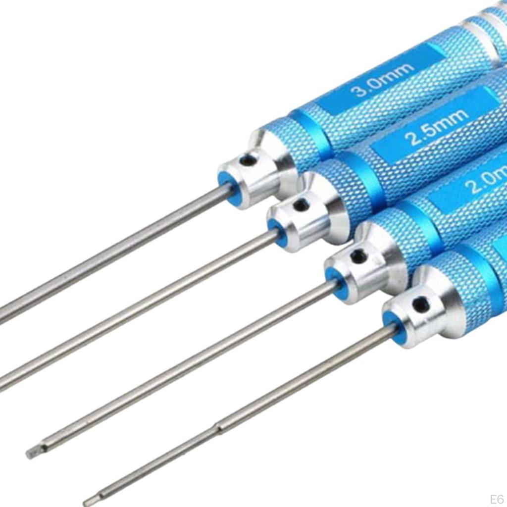 4 Pieces Hex Screw Driver Set Hexagon Screwdriver Socket for RC Drone