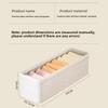 New Portable Household Underwear Storage Box Large Capacity Save Space Socks Storage Boxs Foldable Underwear Storage Container