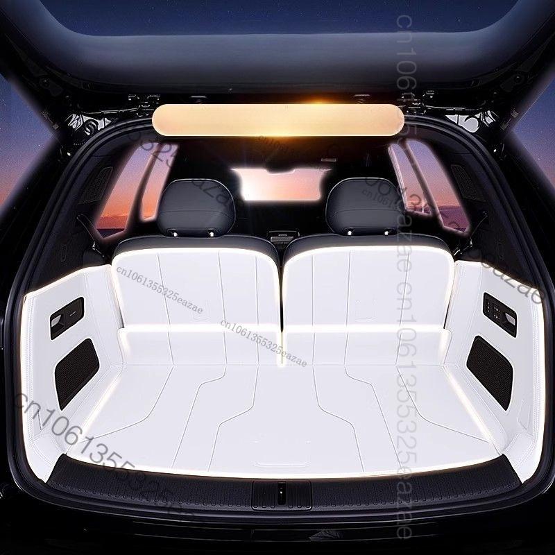 For Tesla Model YL 2026 2025 2027 Leather Trunk Mats Fully Surrounded Waterproof Non-Slip Liner Custom Floor Mat Accessorie