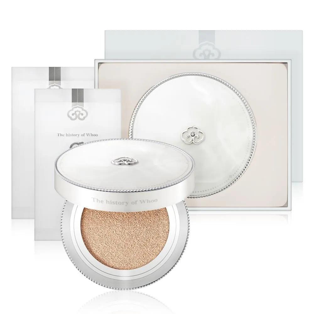 

[THE WHOO] Gongjinhyang Seol Brightening Moisture Glow Cushion No. 21 Special Set (Main Cushion + 2 Refills)