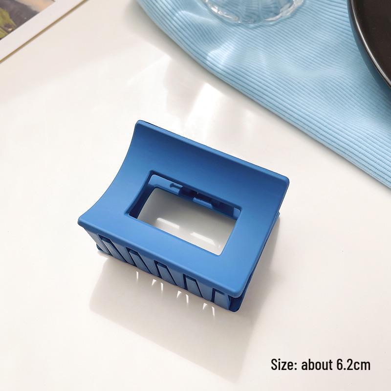 Autumn/Winter Milk Coffee Hair Claw Collection: Versatile Cutout Clips for Thick Hair