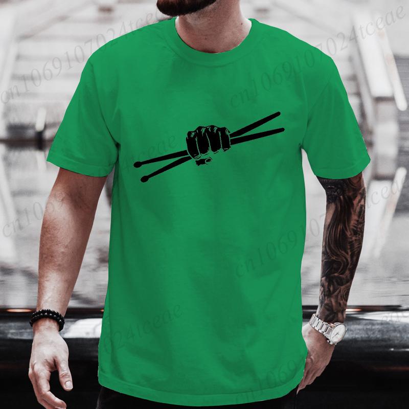 Drumset Drum Drummer Vintage TShirt for Women Men Funny Casual TShirt Clothes Fashion Trendy Men Tee TShirts Clothing Tops