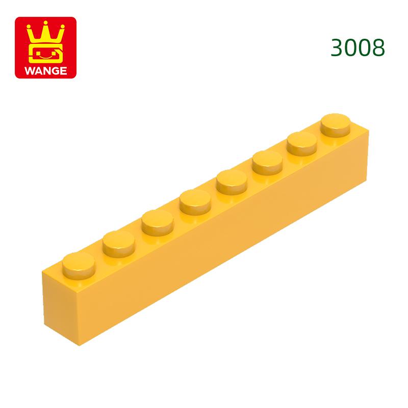 33 Stück/Los 3008 1x8 Hohes Loch Baustein Moc Basic Zeitloser Ziegel Befestigungen Funktioniert Mit featuring DIY Kinderspielzeug Geschenkbox