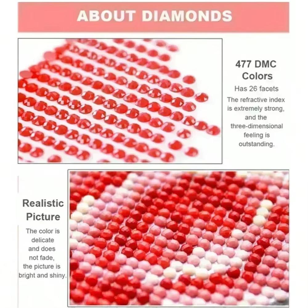 Disney Cartoon 5D Diamond Painting Full of Diamonds DIY Hand-applied Diamond Painting Princess Series Decorative Painting Kit