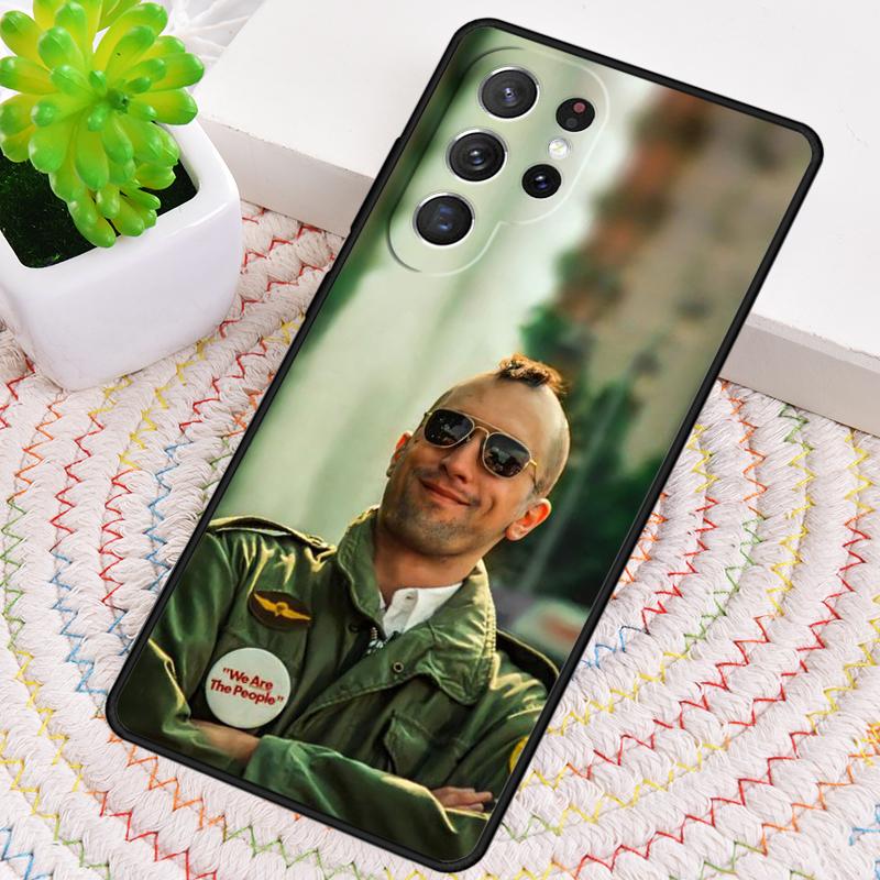 Taxi Driver 1976 Film Poster TPU Phone Case For Samsung Galaxy Note 10 Pro S26 S25 S24 S23 S22 Ultra Plus S21 FE S20 Cover