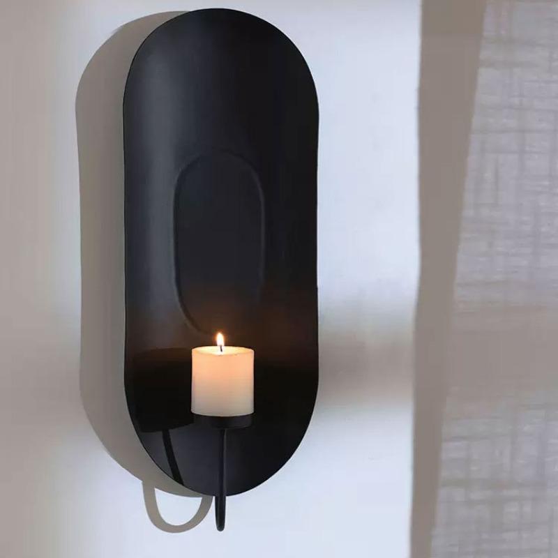 Wall Candle Holder Modern Candle Holders Elegant Aesthetic Candlestick Luxury Decorative Candlesticks Living Room Decoration