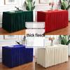 Luxun Pengke Velvet Tablecloth & Skirt for Events