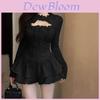 Lace Patch Long Sleeve T Shirt For Women With Round Neck