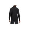 Nike Ready Dri-FIT Solid Quick-Dry Long Sleeve T-Shirt Men tops Black DV9811-010