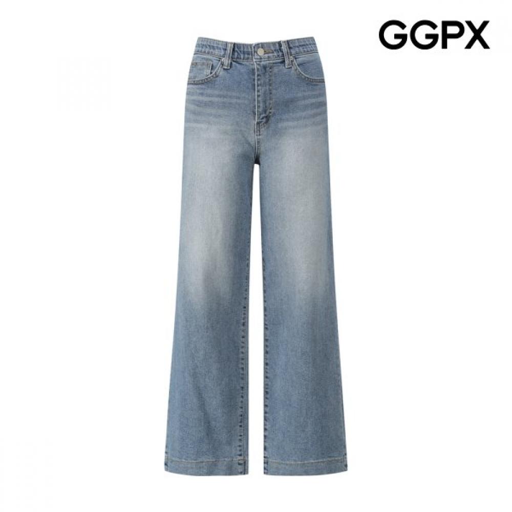 Ggpx New York Semi Wide Hidden Banding Denim Pants Gq2pt025f Blue/S